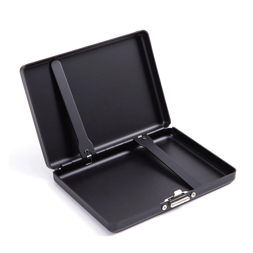 

High Strength Portable Aluminum Alloy Multifunctional Crush Resistant Cigarette Case Holder for Men