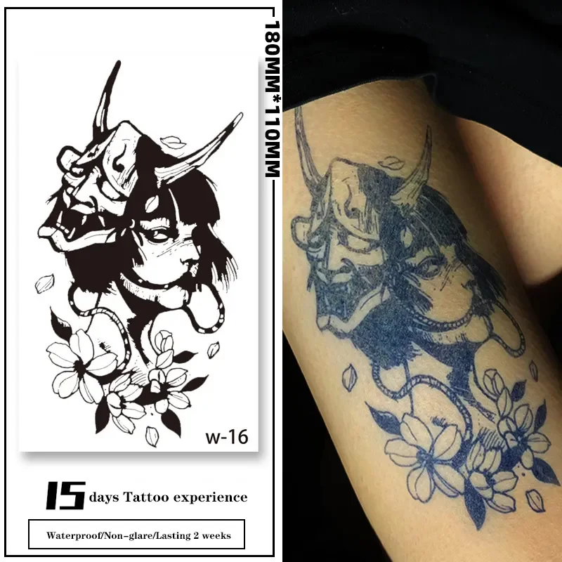 

2023 New Design Wholesale Waterproof Sweatproof Juice Ink Tattoo Sticker Lasting 15 Days Semi Permanent Tattoo