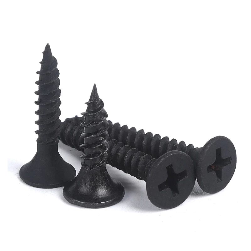 
Hot sales Anti-corrosion galvanized black drywall screw 
