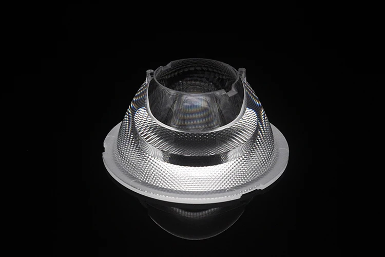 
High Quality COB 68MM PMMA PC Plastic Optical LED Lens Indoor Hotel Restaurant Led Lenses Reflector Lens LES 6-12mm 