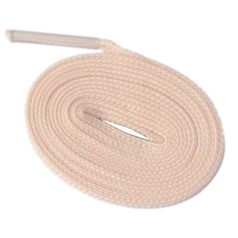 

Weiou Manufacturer Replacement shoestring Colorful Special Design Polyester Draw Cord With Tips Flat Color Changing Shoe Lace, Customized