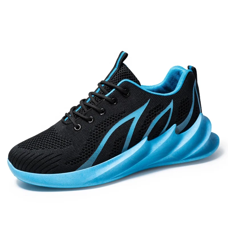 
2019 Unique Design Fashion Sneaker Men Latest Walking Shoes For Men Mesh Basketball Shoe Breathable SH-XM666 