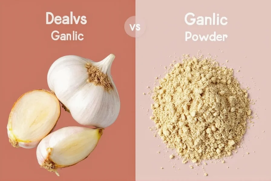 Garlic powder in a jar