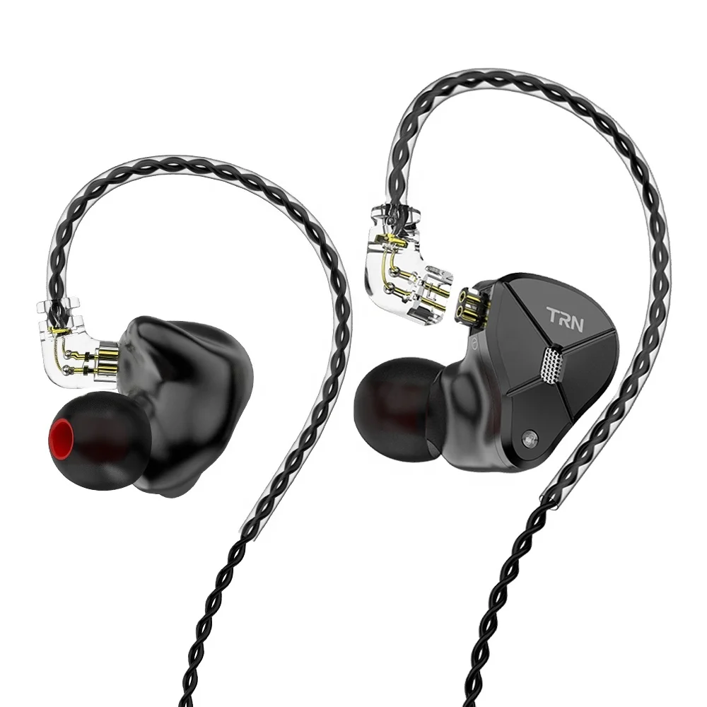 

TRN BA5 10BA Driver Unit In Ear Earphone 10 Balanced Amarture HIFI DJ Monitor Earphone Earbuds With QDC Cable TRN V80 V90 T200