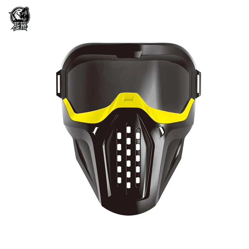 

Professional outdoor sport CS field mask paintball full face motorcycle goggle face shield mask