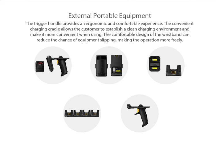 Rugged pda industrial android mobile smart phone with barcode scanner