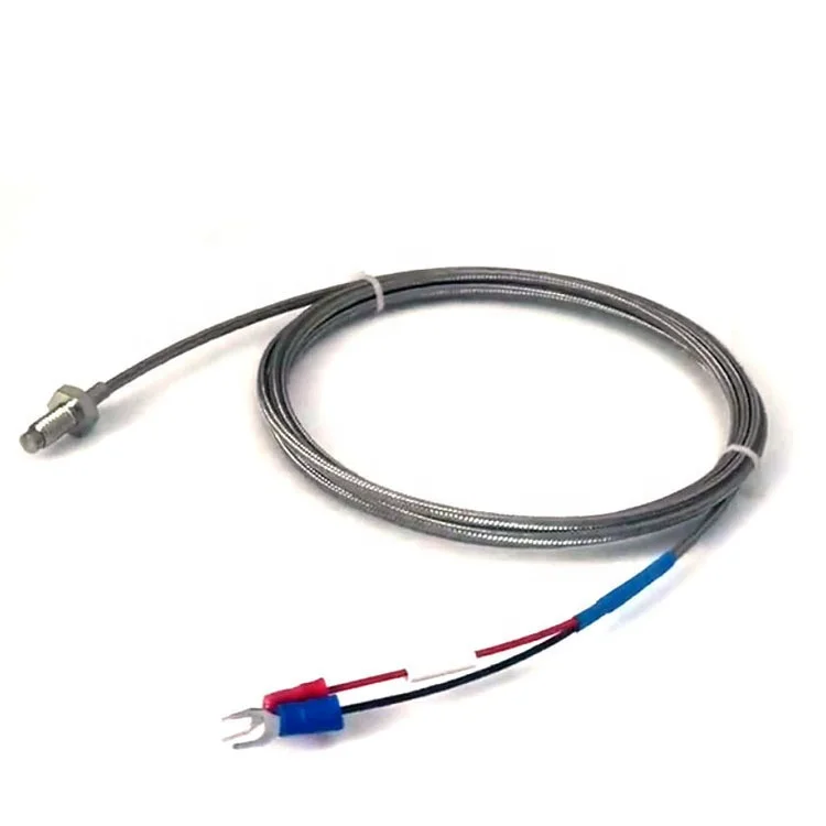 

Screw-type Thermocouple E type / K type / PT100 For Measuring Liquid Vapor and Gases and Solid Surface Temperature