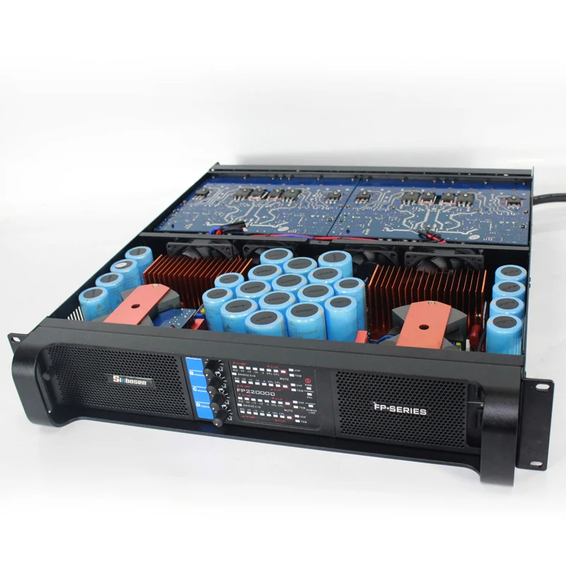 

Free ship free tax aplifier audio power amplifier FP22000Q 4 channels power amplifier price 6000 watts, Black