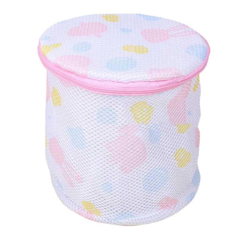 
Bra Mesh Laundry Bags for Delicate with Premium Zipper Clothing Washing Bags for Laundry, Underwear,Lingerie at Random Color 