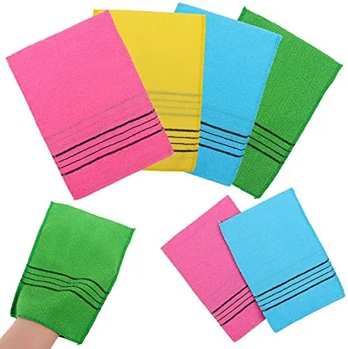 

Korean Style Bath Washcloth Towel Called Italy Towel Series Genuine Exfoliating Bath Mitten