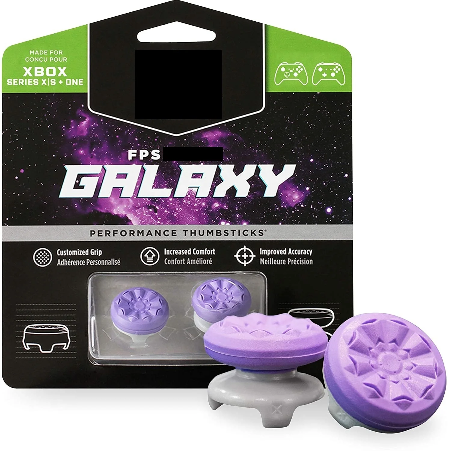 

Kontrol Freek Thumb Grip for XBOX Series XS One Controller Thumbstick Call Duty Galaxy, Colorful