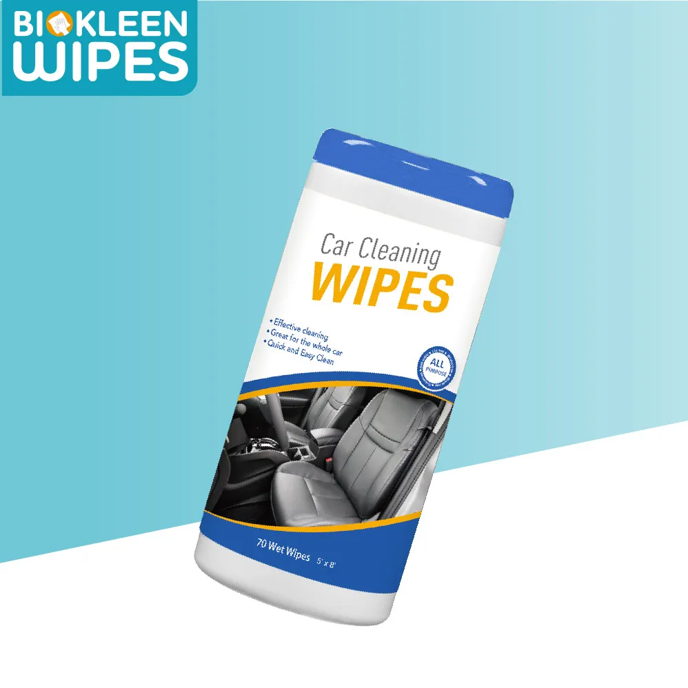 

Biokleen Custom Car Window Multifunctional Wet Wipes
