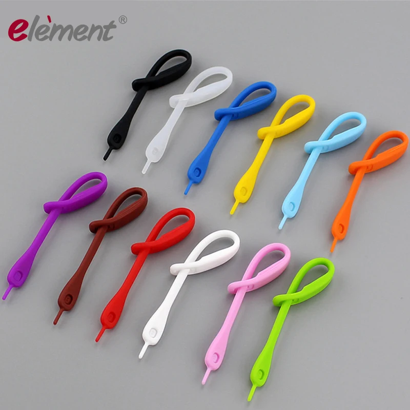 

12 Coloful Silicone Wine Glass Strip Tags Marker Recognizer And Wine Bottle Bottle Identification