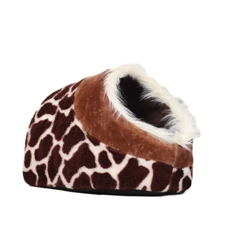 

Wholesale in stock washable plush cat bed luxury pet dog beds