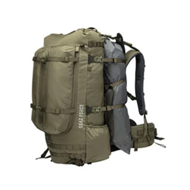 

GAF 60L hunting backpacks 500D cordura nylon large capacity multi function 3 days waterproof hunting backpack, Green or customized color
