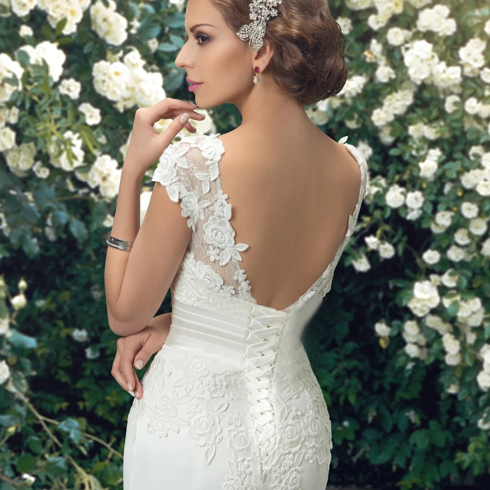
mermaid tail bridal gown wedding dress 