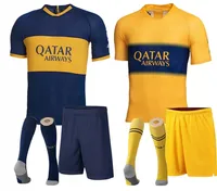 

Wholesale in stock customized thailand quality boca junior soccer jersey with cheap price soccer uniform