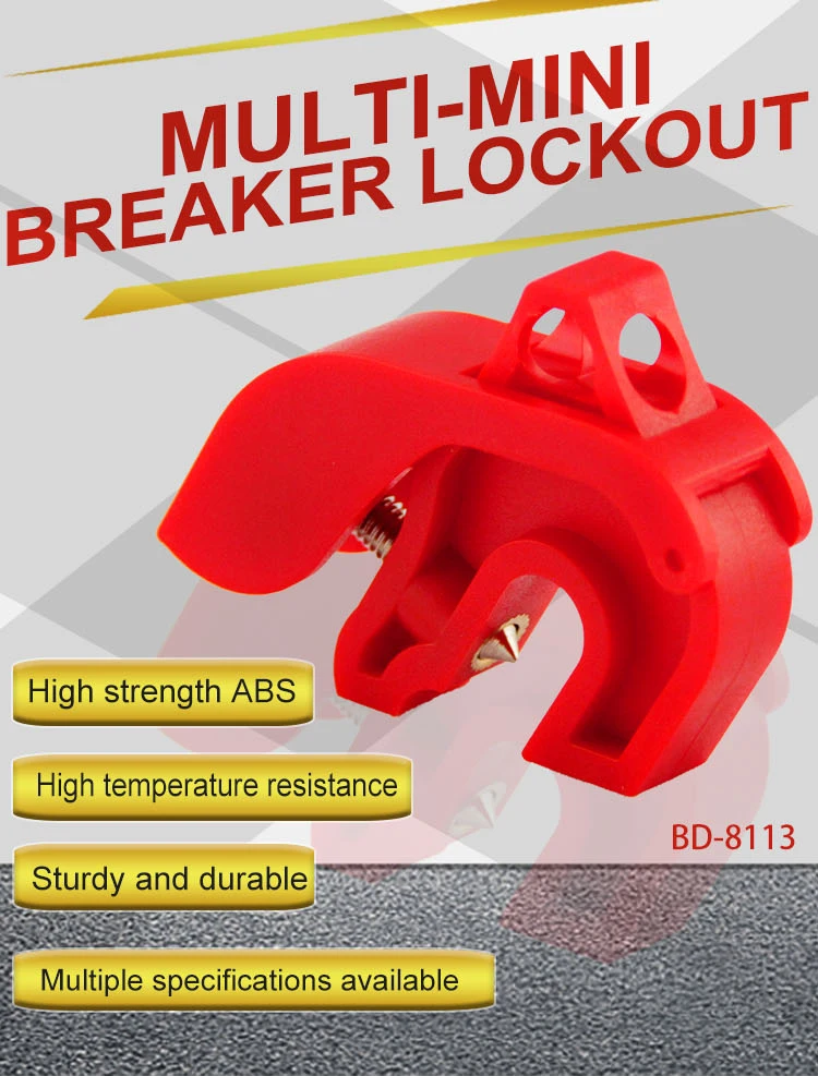 Loto Procedure Voor Elektrische Paneel Lockout Tagout Stroomonderbreker ...