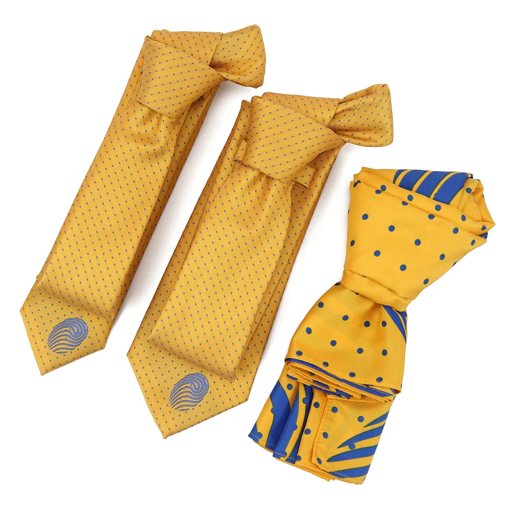 

XINLI Wholesale High Quality School Company Mens Necktie Custom Your Own Ties Fashion Silk Printed Neck Tie with Customized Logo