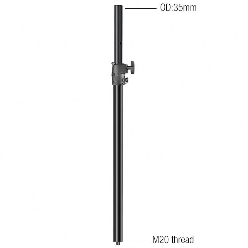 

DDP RTS Professional M20 adjustable 12 15 inch speaker stand pole stand for sub woofer mount strong and durable