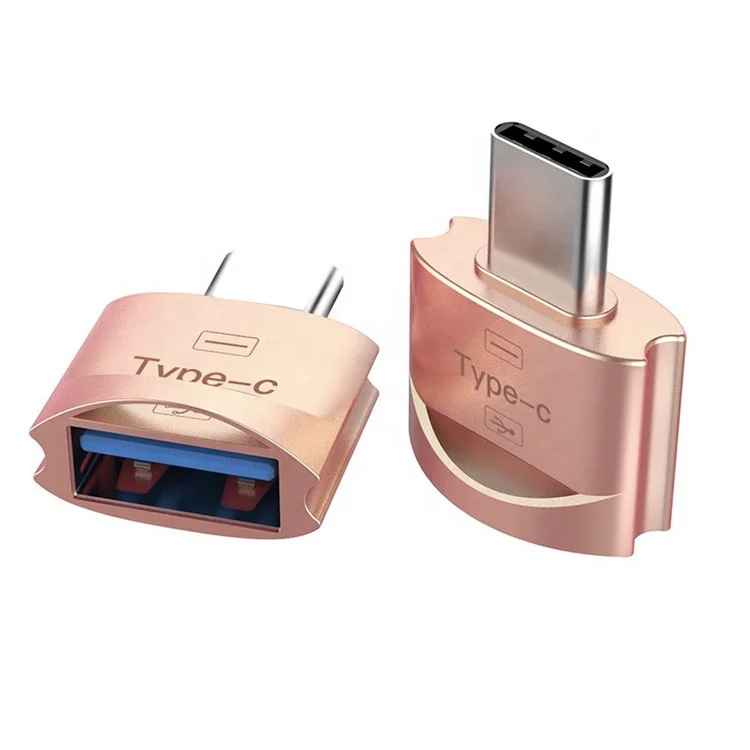 

OEM Portable Zinc Alloy USB 3.1 USB C Adapter Type C Male To USB 3.0 Female Converter