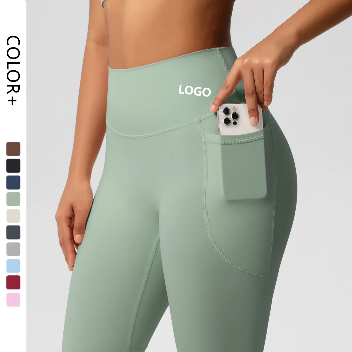 Seamless High Waist Yoga Leggings