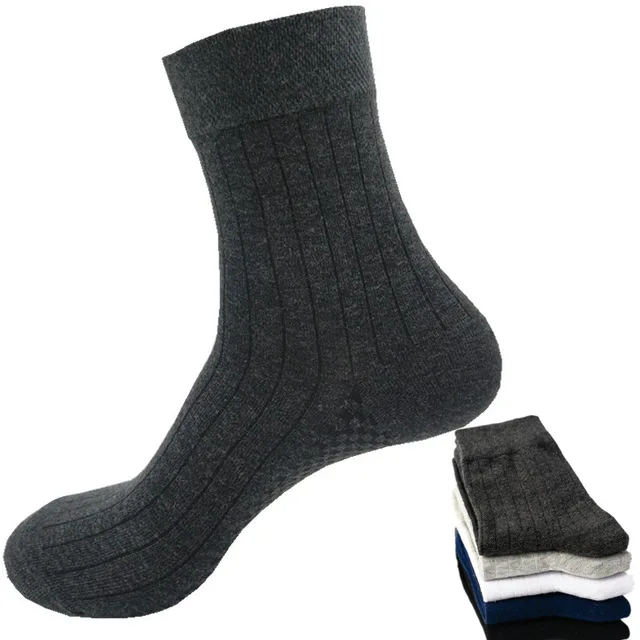 

High Quality Cotton Socks Man Black White Massage Particles Comfortable Breathable Quarter Socks, 5colors/custom