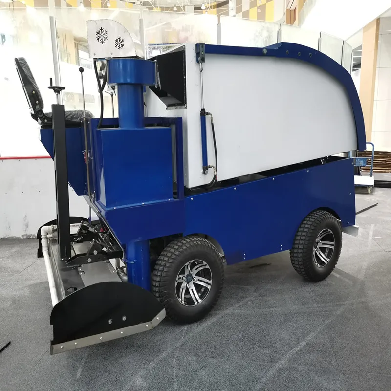 Tractor Stadium Hockey Cleaning Machine Electric Ice Rink Cleaner
