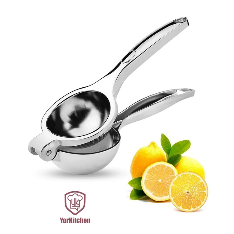 

Manual Citrus Press Lemon Lime Squeezer Dishwasher safe Silver