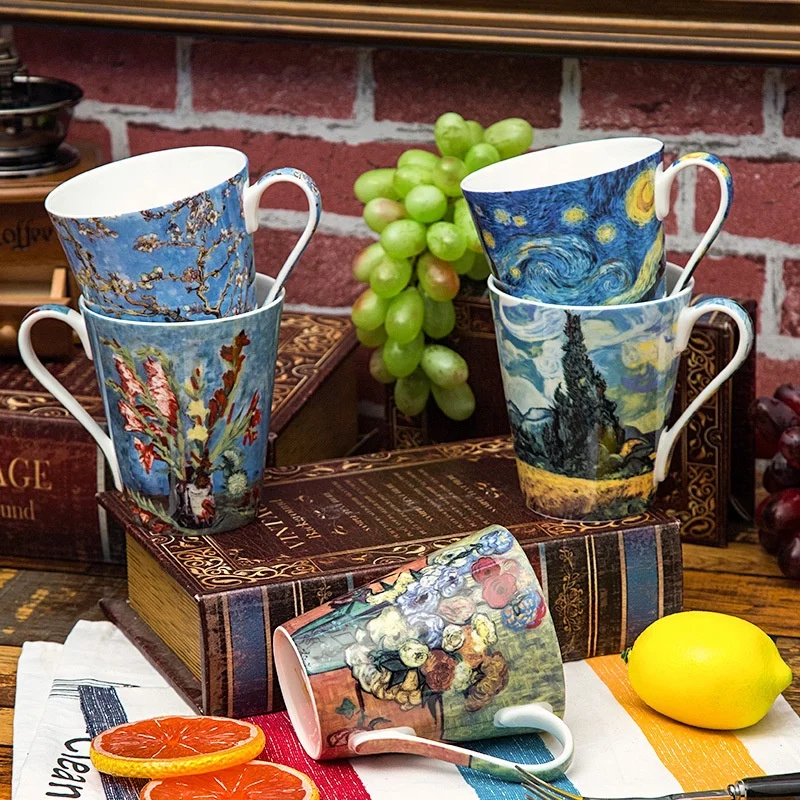 

New Product Western Porcelain Tea Cups & Saucers