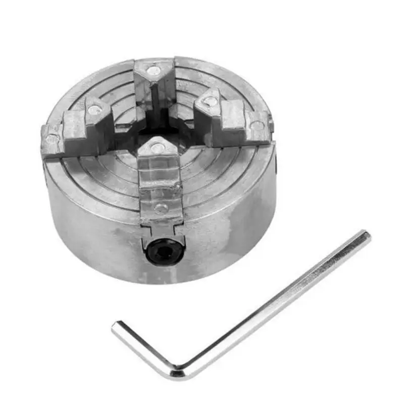 high precision self centering 4 jaw lathe chuck