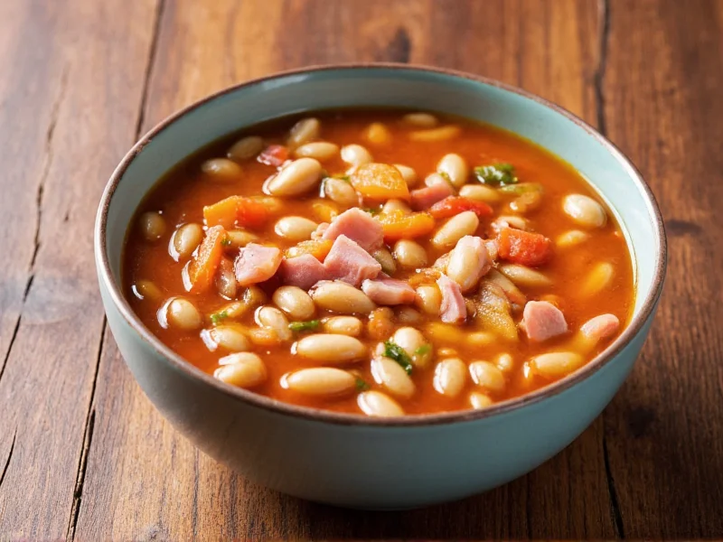 Ham and Bean Soup with Canned Beans: Quick Recipe Guide