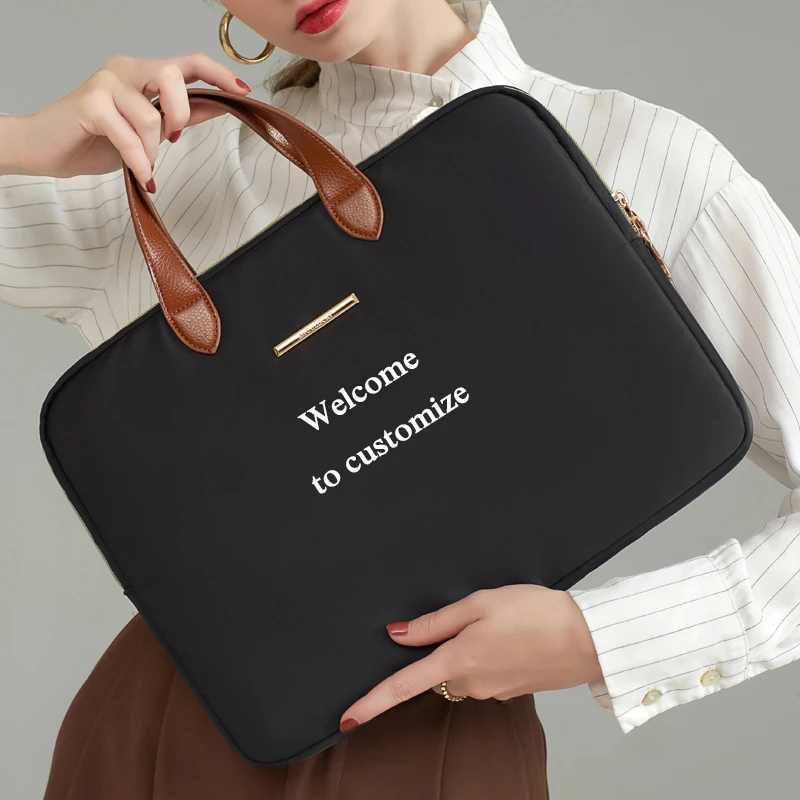 

Laptop Bag 13 14 15.6 Inch Waterproof Notebook Bag Sleeve For Macbook Air ASUS Dell Huawei Shoulder Handbag Briefcase Bag