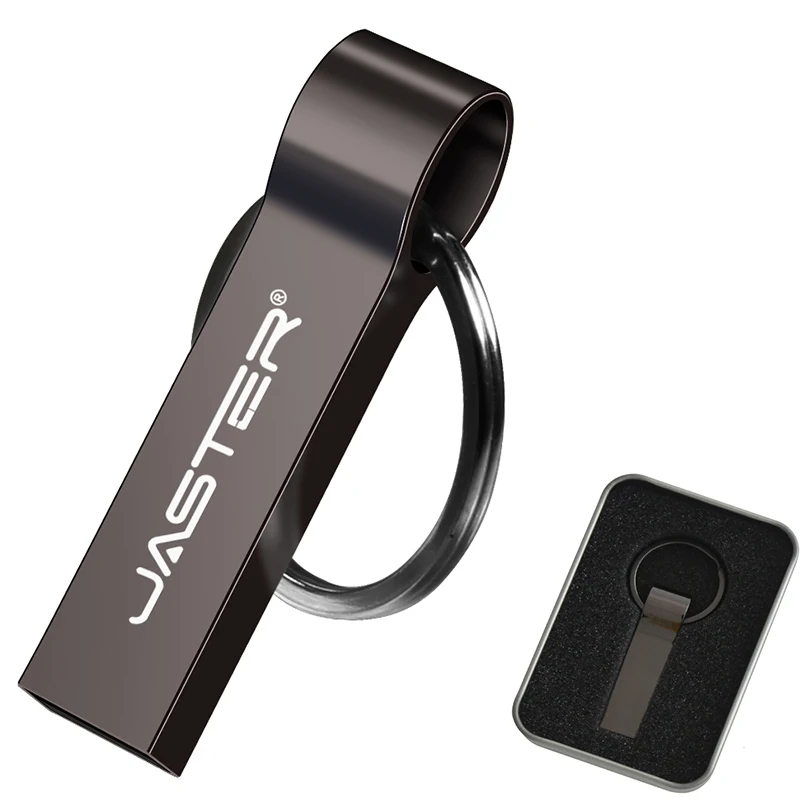 

jaster Mini Metal USB Flash Drive 3.0 2.0 pendrive 64GB 32GB 16GB 8GB Keychain usb Memory stick Bulk u disk