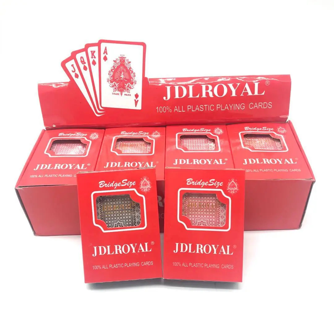 

Advertising Poker Manufacturer Paper Box Packaging 25 Silk Paper Custom playing cards sale