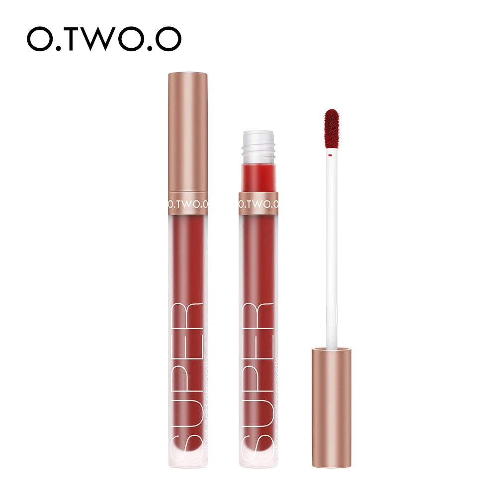 

O.TWO.O 12 colors matte lip gloss velvet long lasting waterproof lip glaze silky texture matte liquid lipstick