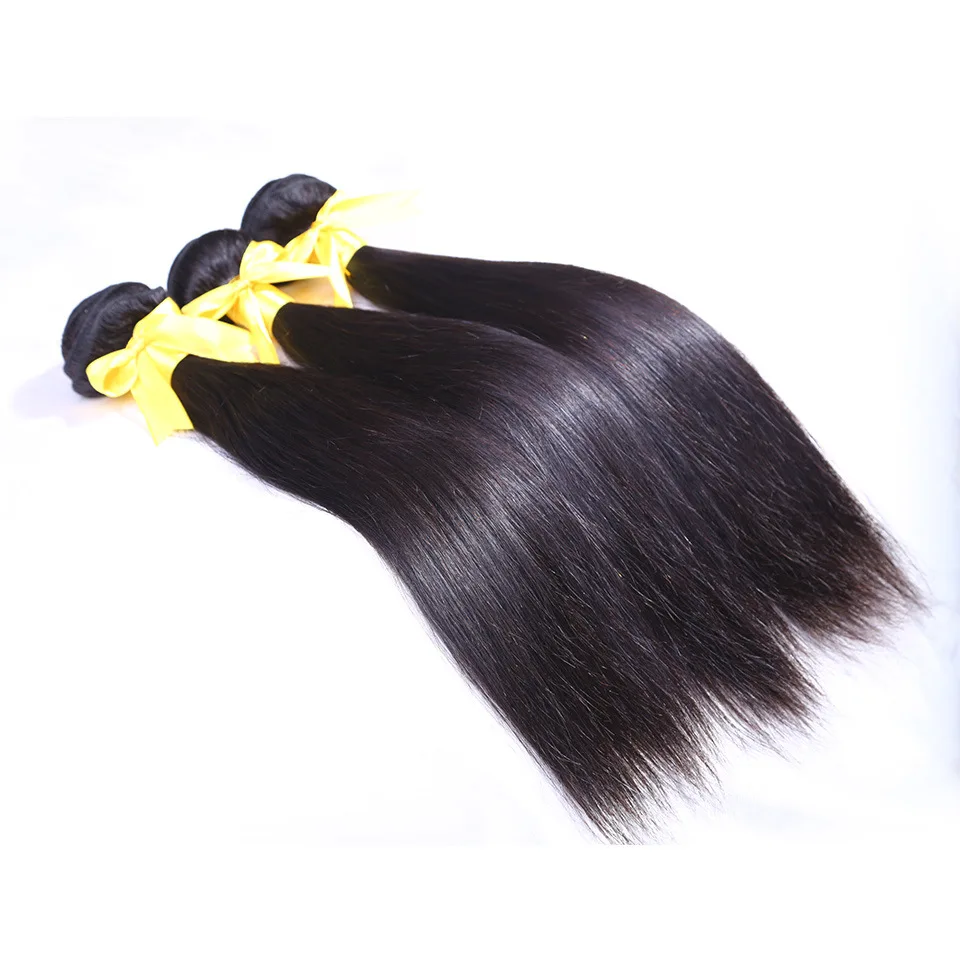 

Hp015 Wholesale 8-30inch New style Silky Straight Human Hair Weave Brazilian Hair Virgin Cuticle Aligned brazilian hair wigs, Natural black