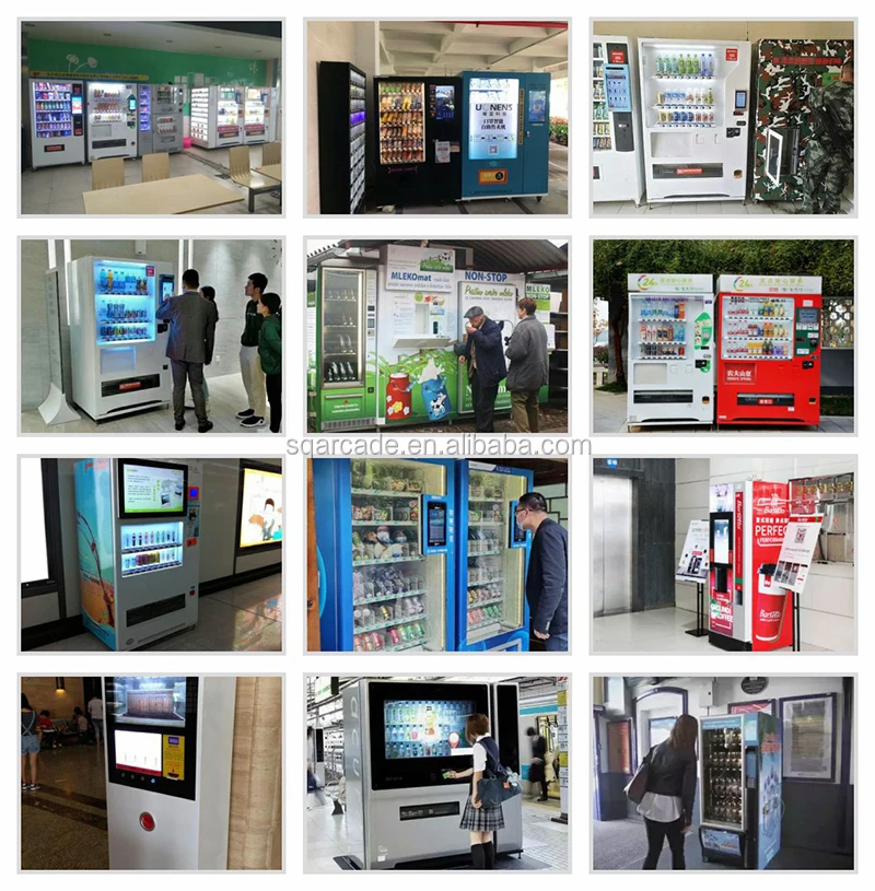 Foods And Drinks Combo Vending Machine Japanese Vending Machines/snack Vending Machine/vending