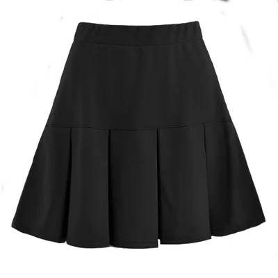 

2020 Fall Custom Wholesale High Waist Elastic Ladies Fashion Mini Pleated Skirt