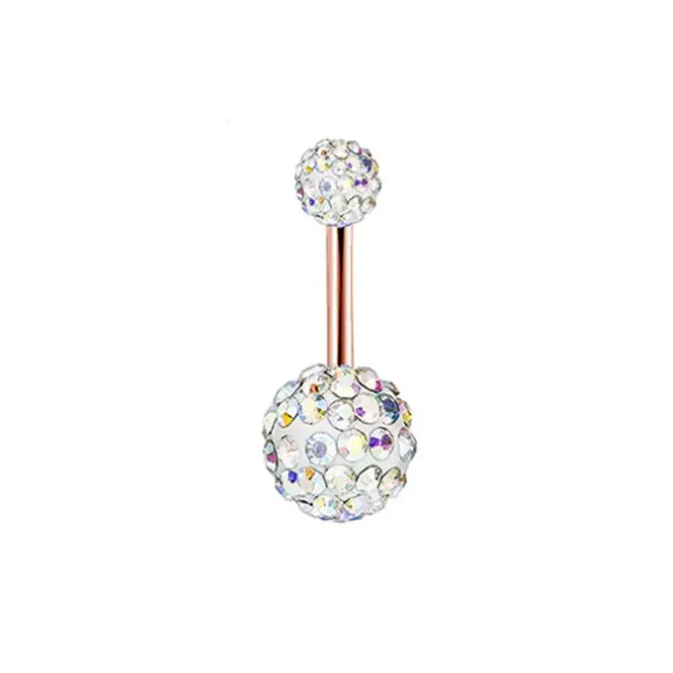 

2021 new belly ring reverse custom belly rings, Silver,gold,rose gold