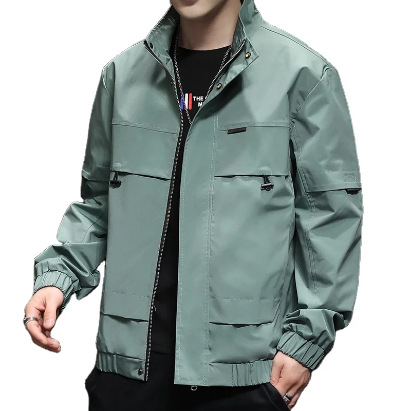 

Men's autumn and winter casual fashion brand baseball suit 2021 new autumn Korean style overalls jacket men's wear