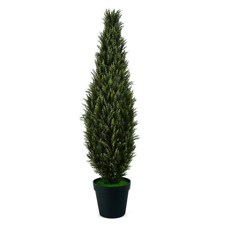 3ft 4ft 5ft 6ft Factory Price Artificial Bald Cypress Tree Christmas Tree Tower Oval Cedar