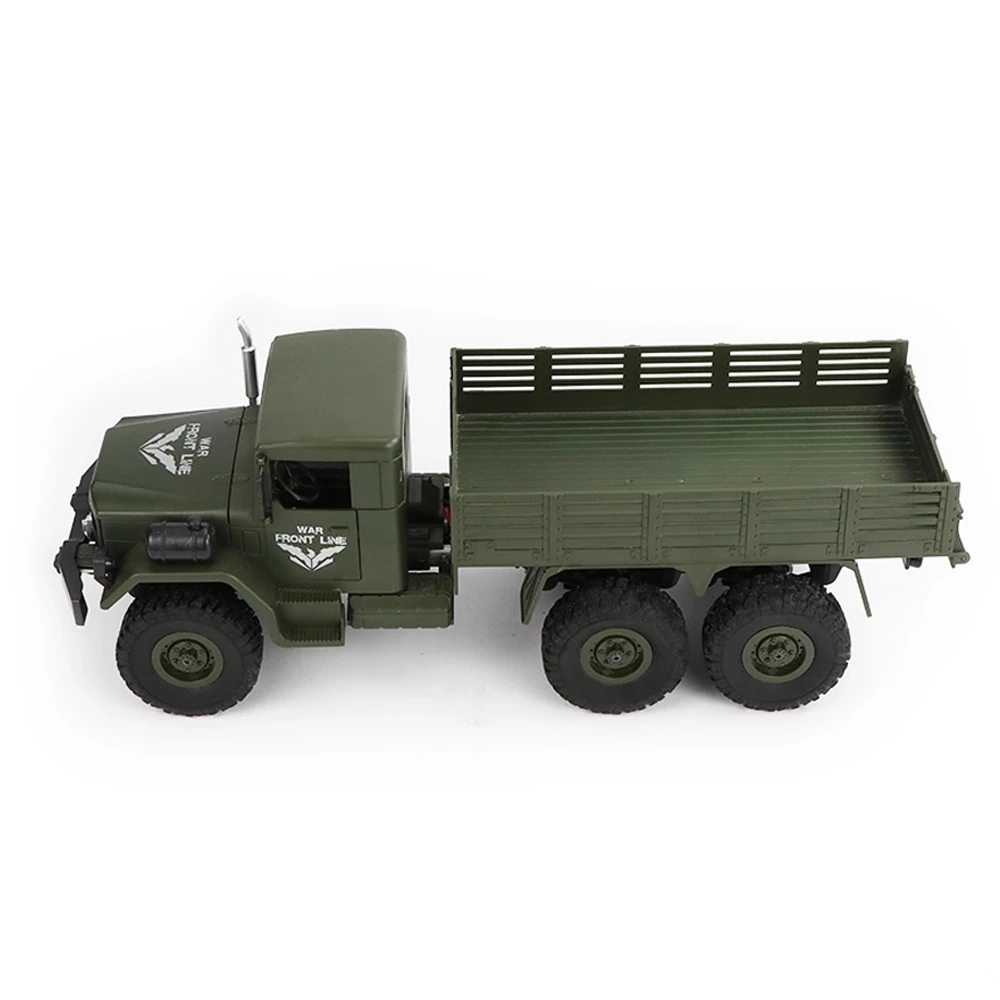 JJRC Q63 2.4Gz 1/16 RC Car 6WD RC Off-Road Military Truck Crawler RC Car Brush Motor Remote Control Toys Cars