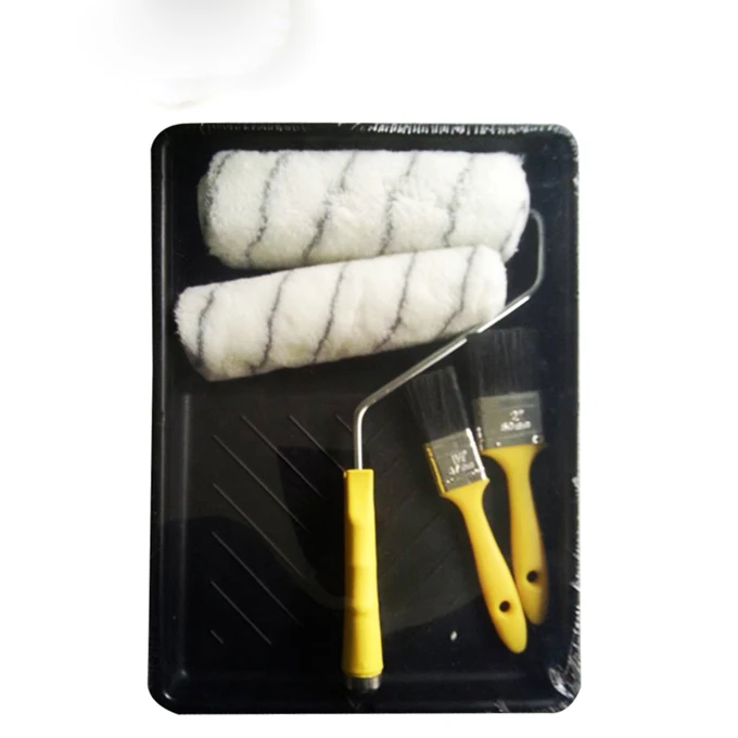 High quality low price 9 inch paint roller set  and paint brush set