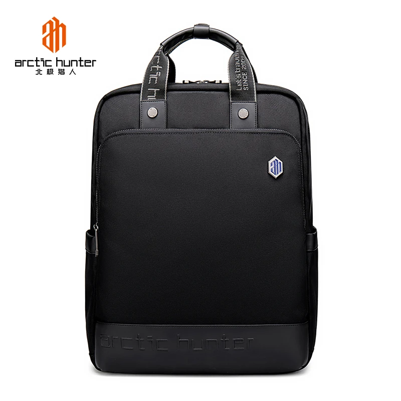 

Arctic Hunter 2021 Men Microfiber Leather Travelling Small College Backpack Bags Anti Theft Multifunction Laptop Backpack