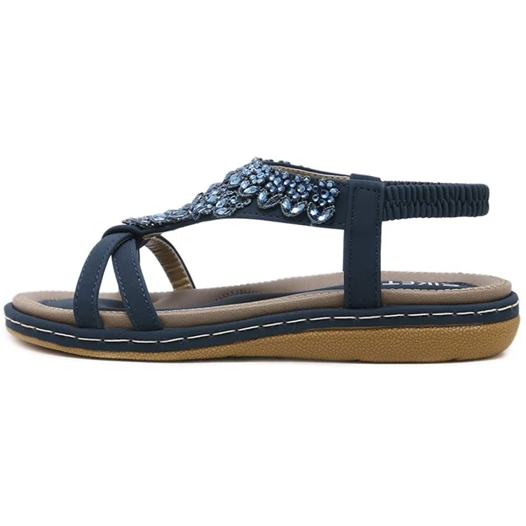 

New product Wholesale Sandals Women Summer Shoes Comfortable Flat Sandals