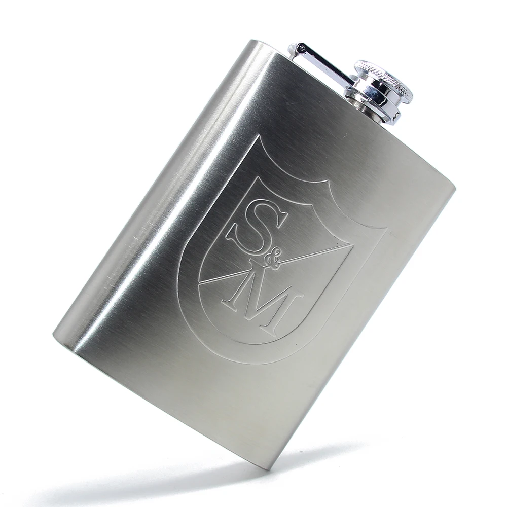 

Mini 8oz Creative Pocket Stainless Steel Whisky Travel Gifts Liquor Hip Flask Kitchen Wine Container Alcohol Flagon Drink Bottle