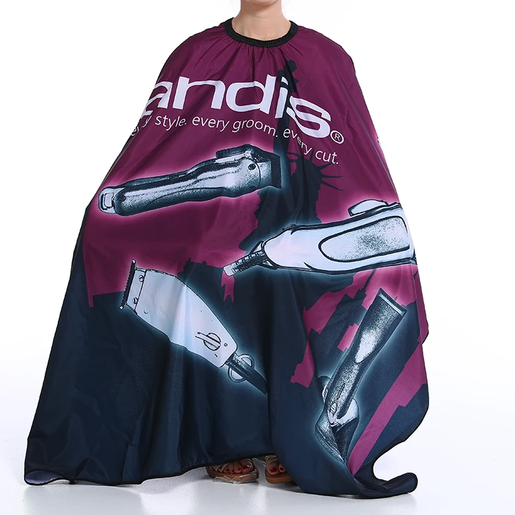 

Custom-made Printed Waterproofhair salon designs Shawl Hairdresser hair Apron