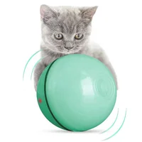 

USB Rechargeable Cat Laser Toy Ball 360 Degree Self Rotating Smart Interactive Cat Toy Ball with Spinning LED Light