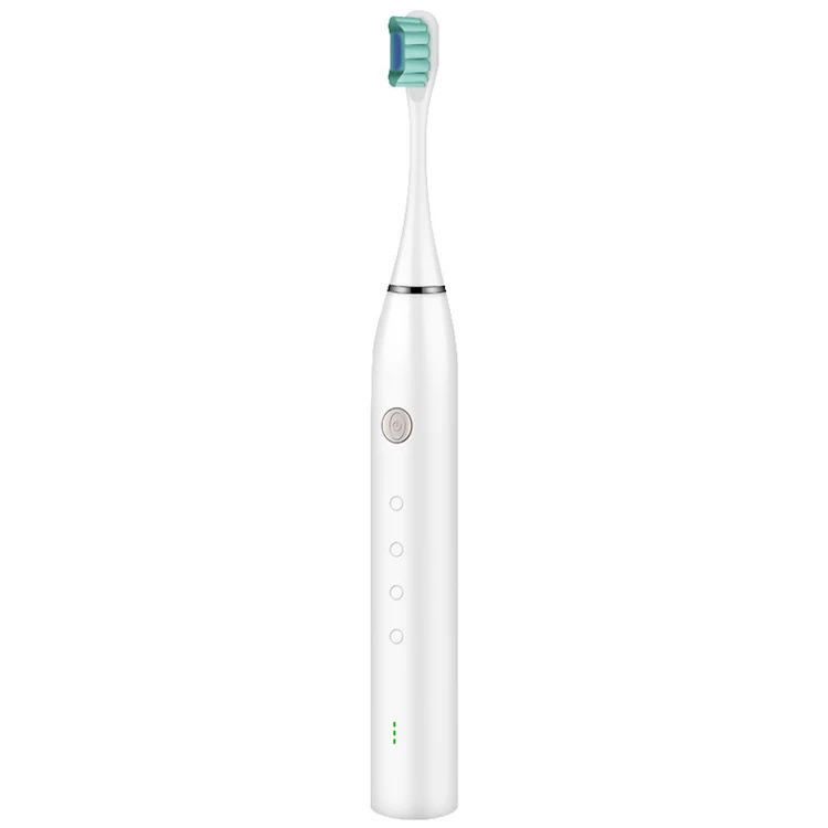 

360 Degree Private Label Vibrating Ultrasonic Electric Toothbrush, White